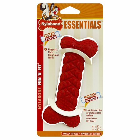 NYLABONE Rubber Braided Bone NRB333W